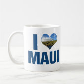 Ik hou van Maui Hawaii Koffiemok (Links)
