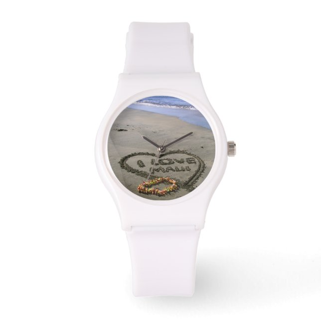 Ik hou van Maui Horloge (Voorkant)
