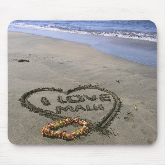 Ik hou van Maui Muismat (Voorkant)