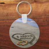 Ik hou van Maui Sleutelhanger (Voorkant)