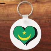 Ik hou van Mauritanië Sleutelhanger (Voorkant)