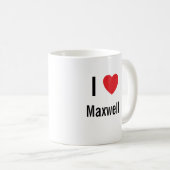 Ik hou van Maxwell Koffiemok (Voorkant rechts)