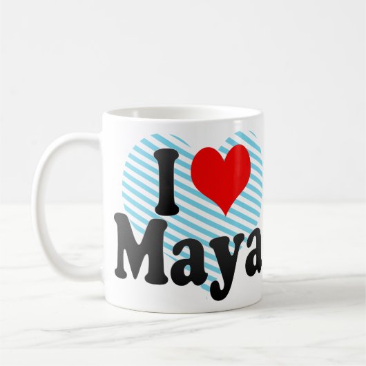 Ik hou van Maya Koffiemok (Links)
