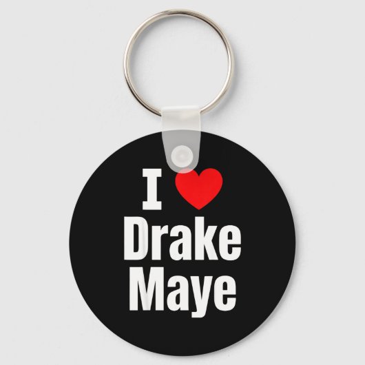 Ik hou van Maye Football Fan  Sleutelhanger (Voorkant)