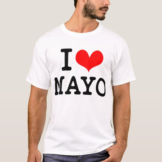 Ik hou van MAYO T-shirt (Voorkant)