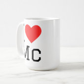 Ik hou van Mc Koffiemok (Voorkant links)