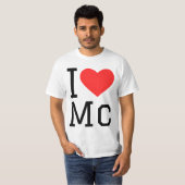 Ik hou van Mc T-shirt (Voorkant volledig)