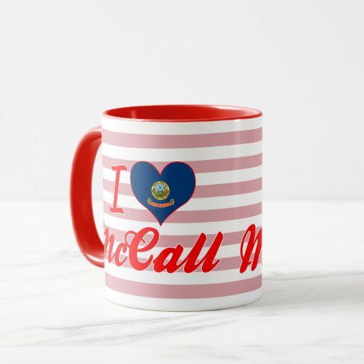 Ik hou van McCall, Idaho Mok (Voorkant links)