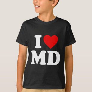 Ik hou van Md Heart Maryland T-shirt