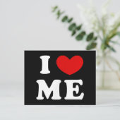 Ik hou van me briefkaart (Staand voorkant)