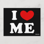 Ik hou van me briefkaart (Achterkant)