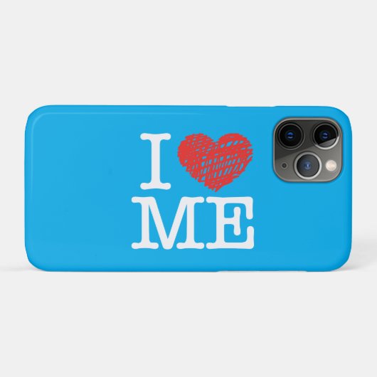 Ik hou van me Case-Mate iPhone case (Achterkant (horizontaal))