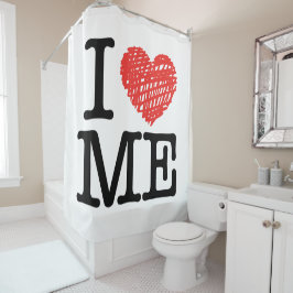 Ik hou van me douchegordijn