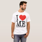 Ik hou van me (en NY ook) T-shirt (Voorkant volledig)