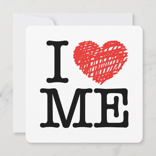 Ik hou van me feestdagenkaart (Voorkant)