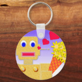 Ik hou van me, ik ben een Bot Sleutelhanger (Voorkant)