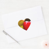 Ik hou van me...Ik ben Lonley. Hart Sticker (Envelop)