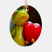 Ik hou van me...Ik ben Lonley. Keramisch Ornament (Rechts)