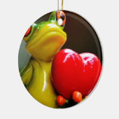 Ik hou van me...Ik ben Lonley. Keramisch Ornament (Links)