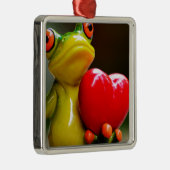 Ik hou van me...Ik ben Lonley. Metalen Ornament (Rechts)