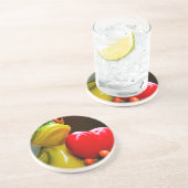 Ik hou van me...Ik ben Lonley. Zandsteen Onderzetter (Zijkant)