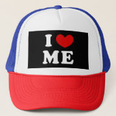 Ik hou van me, ik hart me trucker pet (Voorkant)