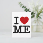 Ik hou van me Ik hoor zelfrespect voor zelfvertrou Briefkaart (Staand voorkant)