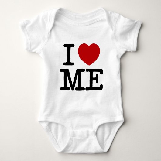 Ik hou van me Ik hoor zelfvertrouwen waardigheid Romper (Voorkant)