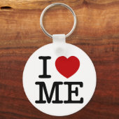 Ik hou van me Ik hoor zelfvertrouwen waardigheid Sleutelhanger (Voorkant)