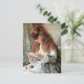 Ik hou van me - ik hou niet van me briefkaart (Staand voorkant)