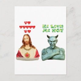 Ik hou van me — ik word er niet van gehouden (oors briefkaart