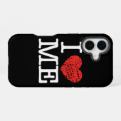 Ik hou van me iPhone 16 hoesje (Achterkant horizontaal)