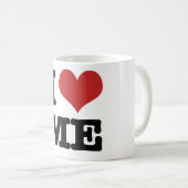 Ik hou van me koffiemok (Voorkant rechts)