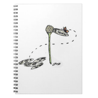 Ik hou van me. notitieboek