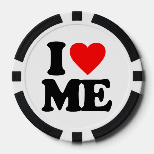 Ik hou van me pokerchips (Voorkant)