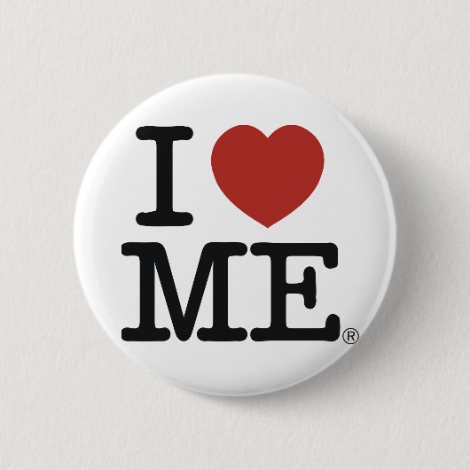 Ik hou van me ronde button 5,7 cm (Voorkant)