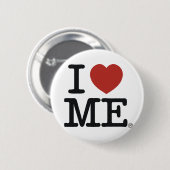 Ik hou van me ronde button 5,7 cm (Voorkant /achterkant)