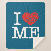 Ik hou van me sherpa deken (Voorkant)