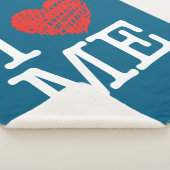 Ik hou van me sherpa deken (3/4)