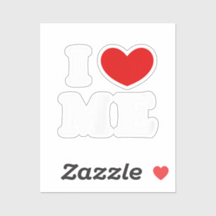 Ik hou van me sticker