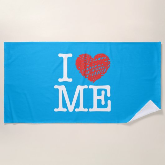 Ik hou van me strandlaken (Voorkant)