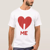 Ik hou van me t-shirt (Voorkant)