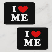 Ik hou van me visitekaartje (Voorkant / Achterkant)