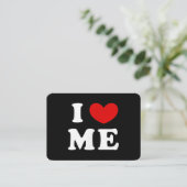 Ik hou van me visitekaartje (Staand voorkant)