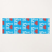 Ik hou van me yogamat (Voorkant (horizontaal))