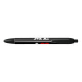 Ik hou van me zwarte inkt pen (Achterkant)