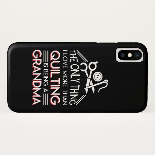 Ik hou van meer grillen, grootmoeder. Case-Mate iPhone case (Achterkant (horizontaal))