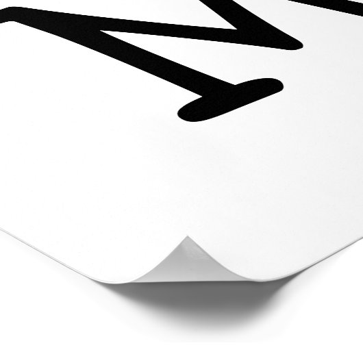 Ik hou van Megan Poster (Hoek)