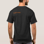 Ik hou van meisjes die van Techno houden T-shirt (Achterkant)