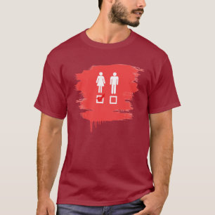 Ik hou van meisjes t-shirt